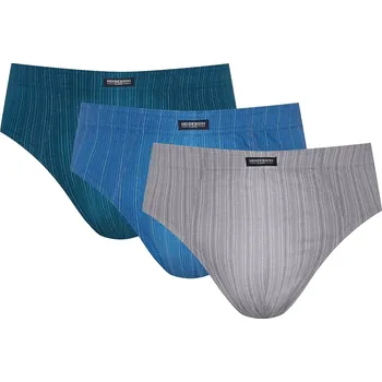 Slipy Pánské slipy Henderson 1446-K598 3 pack L Modrá