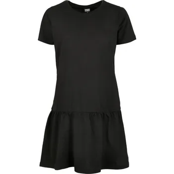 Dámské šaty Ladies Valance Tee Dress - black XS