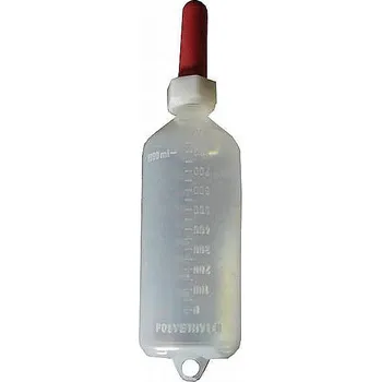 Láhev plastová pro telata 1 l