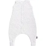 Spací pytel s nožičkami 60 cm hvězdičky na bílé Kaarsgaren