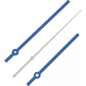 Hodiny SANGTAI Ručičky pro hodinový strojek 165/133/181mm modré 1013-6168S Skladem v ČR