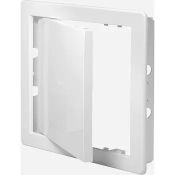 Revizní dvířka Den Braven Vanová dvířka ABS plastová, bílá Barva: Bílá, Varianta: Vanová dvířka ABS, 150 mm x 200 mm, plastová, bílá, materiál: plast