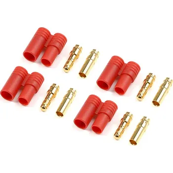 RC náhradní díl Konektor zlacený 3.5mm plastové pouzdro (4)