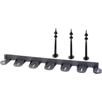 Zahradní obrubník GARDENPLAST Neviditelný obrubník PALISGARDEN 3,8 x 60 cm antracit 1 ks