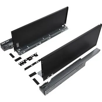 BLUM LEGRABOX pure sada výška C, BLUMOTION S, 70kg, délka 500, karbonově černá