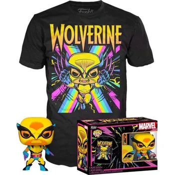 Figurka Funko POP! Marvel: Wolverine Blacklight & T-Shirt size M