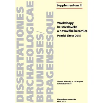 Kniha Workshopy ke středověké a novověké keramice - Kateřina Doležalová, Jan Klápště, Zdeněk Měřínský (E-Kniha)