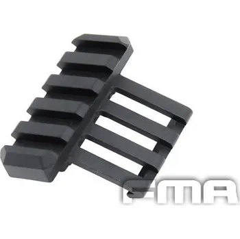Airsoft FMA Kovová boční RIS montáž na zbraň či helmu - černá