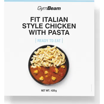 Hotové jídlo GymBeam FIT Kuřecí s těstovinami na italský způsob Ready to eat 6 x 420 g