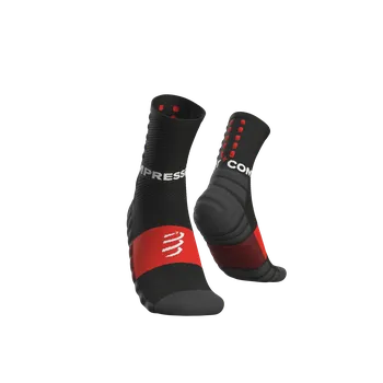 Compressport ponožky Shock Absorb - černá Velikost: S