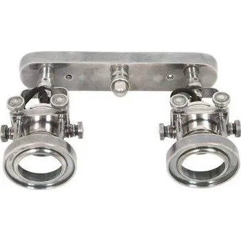 Nástěnné svítidlo Nástěnná lampa Joshua double Barva: stříbrná