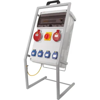 modulární přístroj a rozvaděč FAMATEL Rozvaděč ZSFV40101000.1/3952 staveništní 40A 230/400V IP54 přenosný stojan V62524