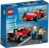 Stavebnice LEGO LEGO City 60392 Honička auta s policejní motorkou
