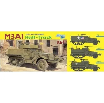 Plastikový model Dragon Models M3A1 Half-Track 1:35