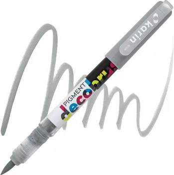 Akrylová fixa KARIN DecoBrush Pigment, Neutral grey 2 442