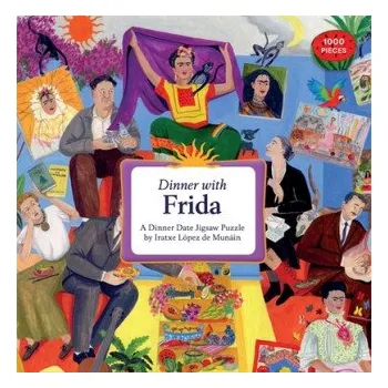 Puzzle Dinner with Frida A 1000 Piece Dinner Date Jigsaw Puzzle – LOPEZ DE MUNAIN IRAT (EN)
