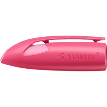 Uzávěr pro ergonomické školní plnicí pero STABILO, růžový