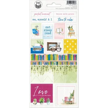 samolepka P13 Samolepky The Garden of Books 2 10,5 x 23cm