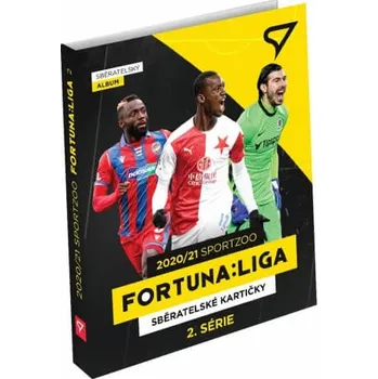 Příslušenství ke karetním hrám SportZoo Fortuna Liga 2020-21 2. série album na 180 karet