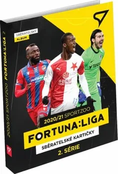 Příslušenství ke karetním hrám SportZoo Fortuna Liga 2020-21 2. série album na 180 karet