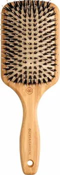 kartáč na vlasy Olivia Garden Bamboo Touch Combo hranatý L