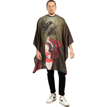 Pláštěnka Gordon Barber Cutting Cape Roses - Holičská pláštěnka na stříhání vlasů a vousů 1ks