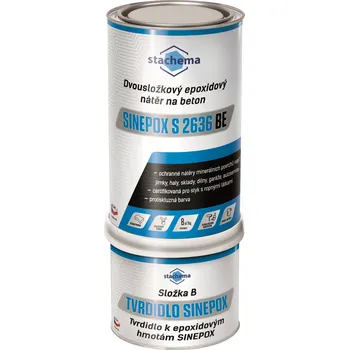 barva na beton Stachema Sinepox S 2636 BE 20 kg šedá