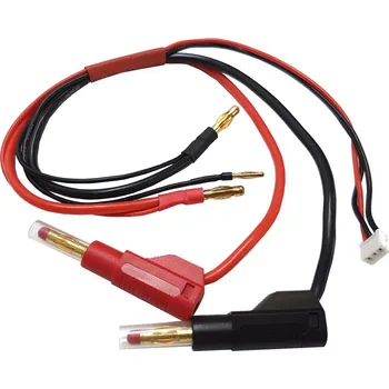 RC vybavení Nabíjecí kabel s banánky - 4mm Gold bal. kab. 2mm