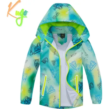 Chlapecká bunda Chlapecká jarní, podzimní bunda - KUGO B2848, zelinkavá Barva: Zelená, Velikost: 104