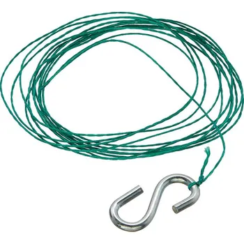 JOST-Technik Stahovací šňůra s S-háčkem JOSTechnik | 2 metry