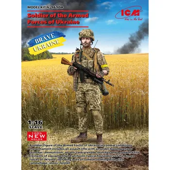 Modelářství 1/16 Soldier of Armed Forces of Ukraine (1 fig.)