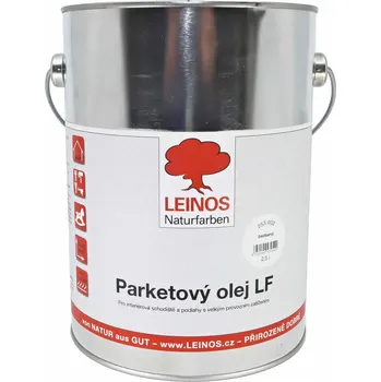 Olej na dřevo LEINOS naturfarben LEINOS 253.002 LF Parketový olej bezbarvý 2,5 L
