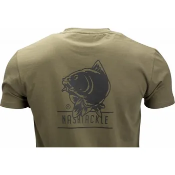 Pánské tričko Nash Triko Tackle T-Shirt Green 10-12 let