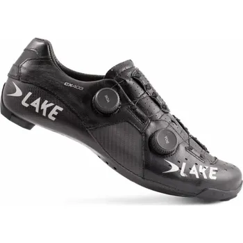 Ráfek na kolo Lake tretry CX403 Carbon (černá/stříbrná)