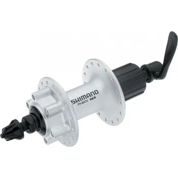 Náboj kola SHIMANO nába zadní DEORE FH-M475 Disk 6 šroubů pro brzdy: disk 6 šroubů, počet děr: 36 děr stříbrná, na kazetu: 8/9/10/11 rychlostní