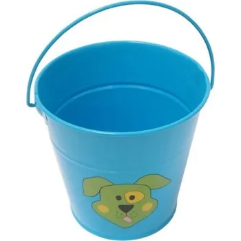 kbelík Kbelík dětské kovové 1,2l MODRÉ