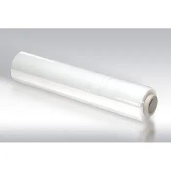 Obalový materiál Stretchová folie STROJNÍ transparentní, 23 micronů, š.50cm, 1Kg