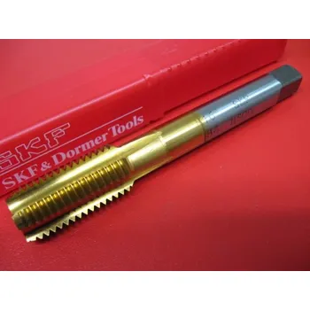 Závitořezný nástroj Strojní krátký závitník M16 C TiN HSSE ISO1 CSN 223042 DORMER