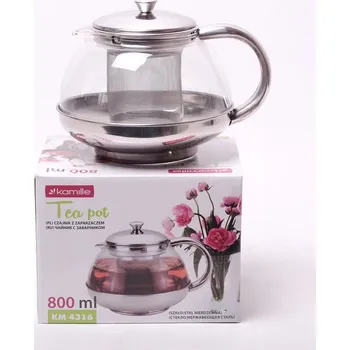 Varná konvice Čajník s filtrem 800 ml Kamille KM-4316