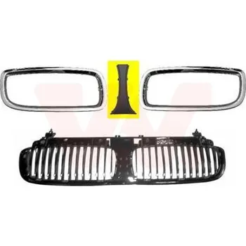 Lišta karosérie Ozdobná / ochranná lišta, mřížka chladiče VAN WEZEL 0652519