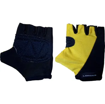 Cyklistické rukavice LONGUS dětské rukavice KID, žluté, D3