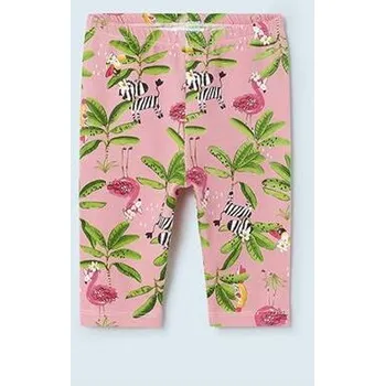 Dívčí kraťasy kojenecké 3/4 legínky s obrázky zvířátek Mayoral 1773-14 velikost 74