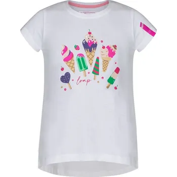 Dívčí oblečení Dívčí tričko Loap Besnuda vel. 122/128-158/164 bílé