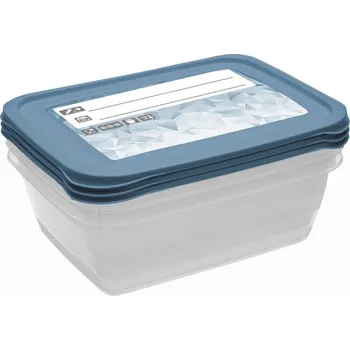 Dóza na potraviny Dóza na potraviny UH sada 3ks MAGIC ICE/POLAR 1,25l 20,5x15,5x6,5 cm obdélník KLC