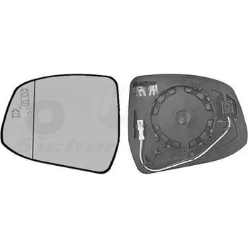 Autosklo Sklo do zrcátka, vnější zrcátko VAN WEZEL 1945835