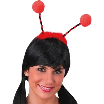 Karnevalový doplněk Tykadla beruška, na čelence