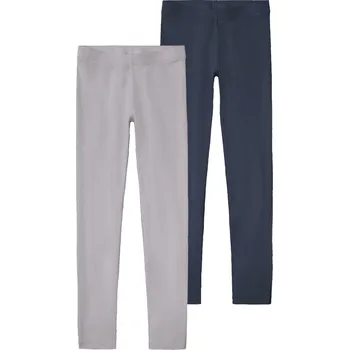 Dívčí legíny pepperts!® Dívčí legíny, 2 kusy (146/152, námořnická modrá / šedá)