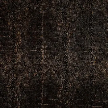 Bengalíno N4108 černé, zvířecí vzor, š.135