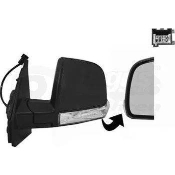 Auto zrcátko Vnější zpětné zrcátko VAN WEZEL 1638803