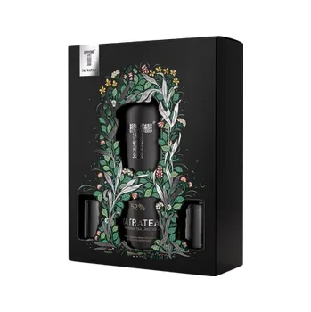 Likér KARLOFF Tatratea 52% Original Tea liqueur 0,7l + 2 skleničky